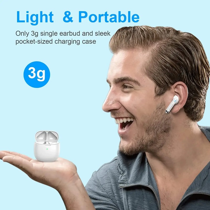 Bluetooth 5.3 сымсыз құлаққаптар, HiFi шуды болдырмайтын құлаққаптар
