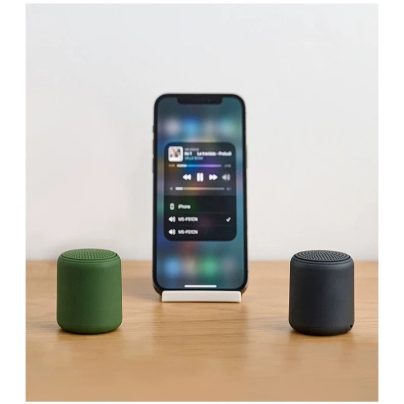 Пайдаланушы логотипі шағын портативті Bluetooth динамигі