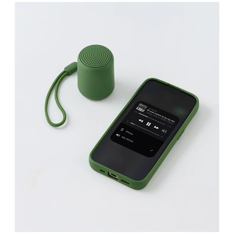 Пайдаланушы логотипі шағын портативті Bluetooth динамигі