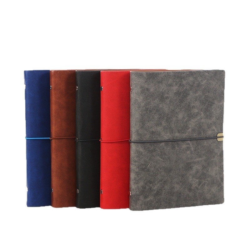 Vintage PU былғары 6 сақиналы байланыстырғыш ноутбук Vintage PU былғары 6 сақиналы байланыстырғыш ноутбук